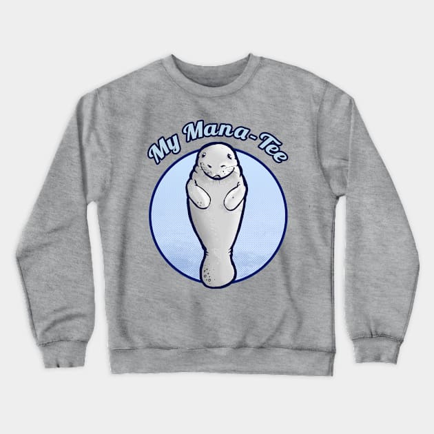 Manatee Crewneck Sweatshirt by sparkmark